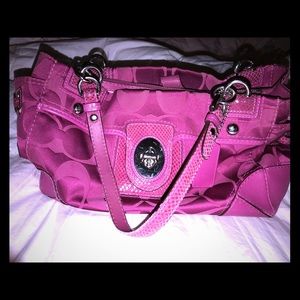 Coach Large purse and matching wallet